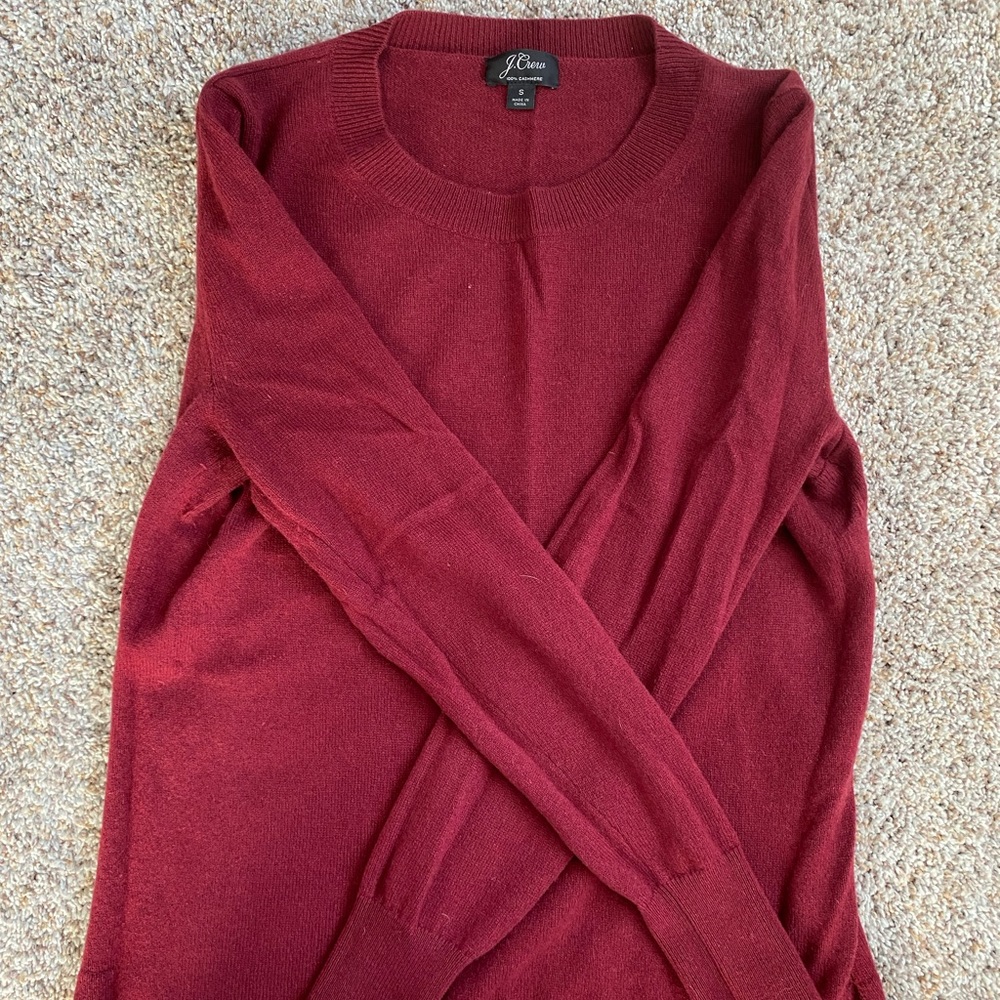 Cashmere sweater from J Crew